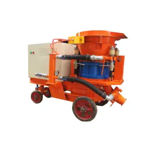 Rotor Shotcrete Concrete Machine User Friendly Design PZ-6 Dry Shotcrete Machine