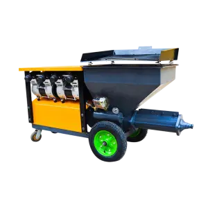 Automatic Sand Mortar Spraying Pump Machine Wall Cement Plaster Machine