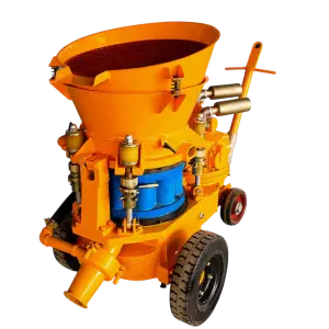 Small Electric Concrete Shotcrete Mining Tunnel Railway Pneumatic Dry Gunite Shotcrete Machine