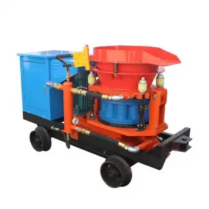 Fully Hydraulic System Shotcrete Machine Mini Concrete Dry Shotcrete Machine