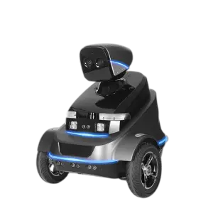 Smart Home Security Autonomous Mobile Robot with Various Indoor Vision Sensors and Automatic Alarm Warning Patrol Roboter