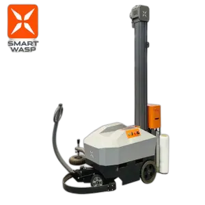 Smart Wasp Robot Wrapper Intelligent Automatic Robot Pallet Wrapping Machine