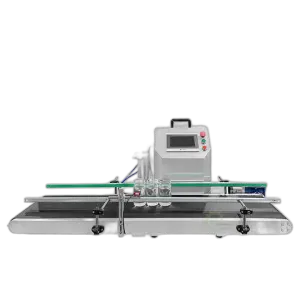 ZXSMART Full Automatic Desktop CNC Liquid Oil Filling Machine With Conveyor Beverage Milk Perfume Filling Machine Water Filler