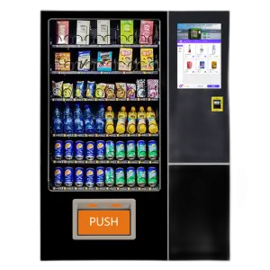 Smart Vending Machine with Robot Arm and Lift Elevator / Carrier
