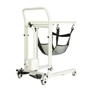 Home Care Electric Transfer Commode Toilet Chair with Wheels for Elderly or Disabled