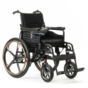 Medical Equipments Portable Foldable Power Electric Wheelchair with  Travel Wheelchair Elderly