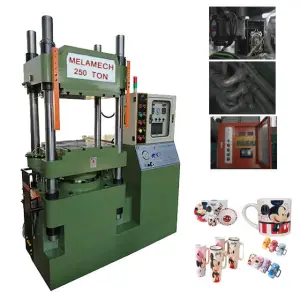 250-Ton Plate Automatic Industrial Grade Melamine Tableware Manufacturing Machine