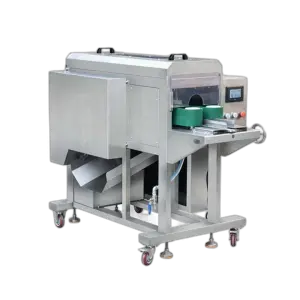 Automatic Remove Center Fish Meat Bone Sea Bream Bass Fish Fillet Making Processing Machine
