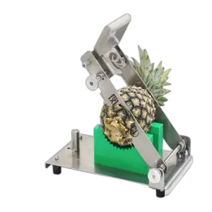 Home Use Manual Pineapple Head and Tail Cutting Cutter Machine Ananas Head and Tail Cutter