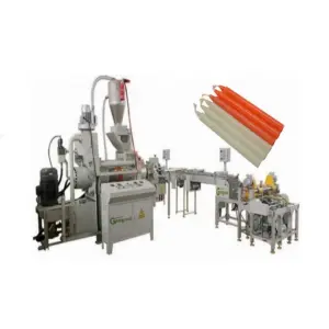 Full Automatic Continous Wax Candle Extruding Extruder Equipment