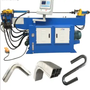 63NC Hydraulic Automatic Manual Press Brake Tube Pipe Bender  Pipe Bending Machine