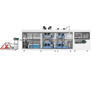 Pet Coffee Capsule Thermoforming Molding Machine for Disposable Glass Coffee Cup Lid