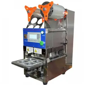 Automatic Plastic Cup Container Sealing Machine with Mold