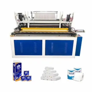 Automatic Small Toilet Tissue Paper Roll Making Machine Production Line