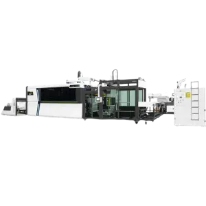 Fully Automatic Tilting Mould Disposable Plastic Pvc Cup Thermoforming Forming Making Machine