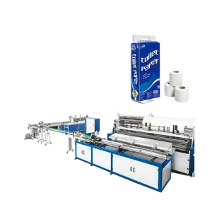 High-speed Automatic Bundle of Toilet Paper Roll Bath Tissue Production Line Making Machine