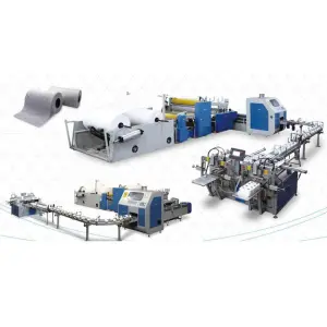 Toilet Paper Production Line With Precise Tension Control and Cutting