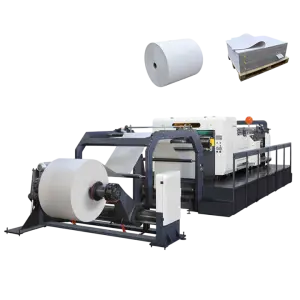 Automatic Paper Roll Rotary Sheeting Machine Kraft Paper Cutting Sheeter Machine