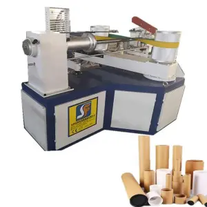 Manual Paper Core Making Machine Paper Tube Cutter Semi Automatic Paper Core Machines