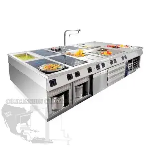 One-stop Solution Chefs Restaurant Hotel Supplies Fast Food Catering Equipment for Star Hotel