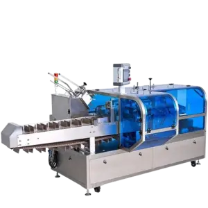 Cartoner Box Case Erector Packer Open Carton Side Push Bottle Cartoning Machine Packing Paper Box Packaging Line Engineering
