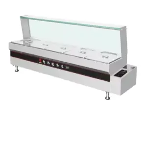 Food Warmer & Buffet Server   Food Warmer Buffet Server Anti-rust Large Bain Marie