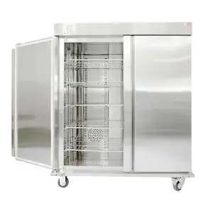 Modern Stainless Steel Mobile Banquet Trolley Upright Food Warmer Cabinet Holding Cabinet Kitchen Equipment for Restaurant