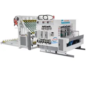 Carton Printing Slotting Machine with Stacking Unit for Taobao Carton Box