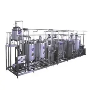 UHT Dairy Milk Production Line/aseptic Carton Box Longlife Milk Making Machine/paper Aseptic Box UHT Milk Processing Machinery