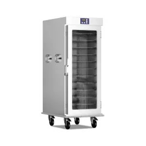 Durable Using Various Electric Stainless Silver Gold Layer Food Warmer Cart With Wheels Trolley