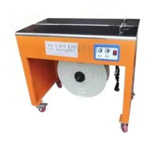 Double Motors Milk Carton Box Strapping Packing Tying Machine