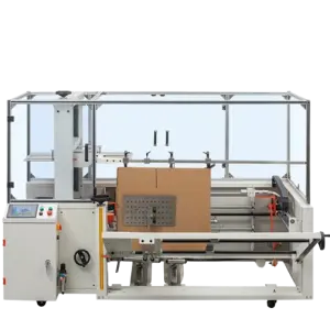 Automatic Carton Box Case Erector Milk Carton Box Making Machine Automatic Cartoon Forming Machine