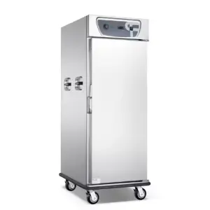 Mobile Insulated Food Cabinet Trolley Stainless Steel Restaurant Banquet Cart Banquet Dining Car Food Warmer Cart
