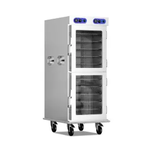 Stainless Steel Catering Trolley Electric Powered Banquet Food Warmer Truck