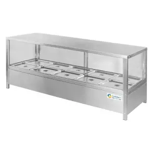 Table Top Electric Food Warmer Buffet Bain Marie with 8 Pans