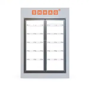 Assurance Double Glazed Commercial Glass Door for Coolers Freezers Electric 220V 60Hz
