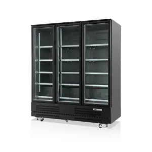 Refrigeration Equipment Vertical Glass Door Commercial Freezer