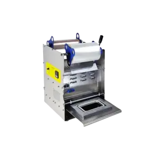 Manual Tofu Box Sealing Machine/Plastic Box / Cup / Bowl Sealing Machine