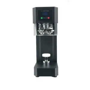 DC-168 Automatic Food Milk Drinks Plastic Bottle Beverage Zip-top Can Cover Sealing Machine