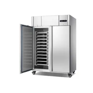 Fridge Freezer Commercial Stainless Steel Fridge Upright Refrigeration Kitchen Chiller Freezer