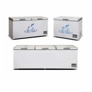Large Capacity Commercial 1000 Liter Deep Ice Cream Fast Freeze Refrigerator Chest Freezer