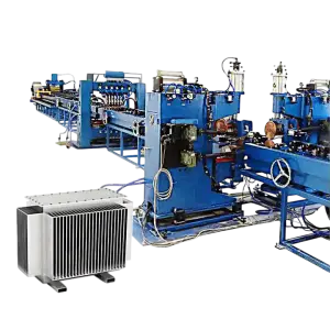 Fully Automatic Metal Product Generation Line for Transformer Radiator Fin Processing
