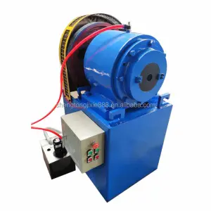 Stainless Steel Pipe Round Tube Shrinking Machine, Small Pipe End Forming Machine