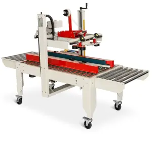 FXC-5050I Automatic Gluing Tape Carton Sealing Machine Labeling Machine Seals Box Top and Bottom Packing With Tape