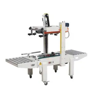 Adjustable Top Bottom Tape Automatic Cartons Boxes Box Sealer Carton Sealing Machine