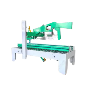 Professional Automatic Food Sealer Machine Top and Bottom Driven Taper Size Tape for Small Paper Packaging Carton Case