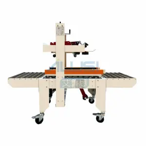 Automatic Cardboard Box Sealing Machine, Tape Packaging Sealing Machine, Box Sealing Top and Bottom Packaging