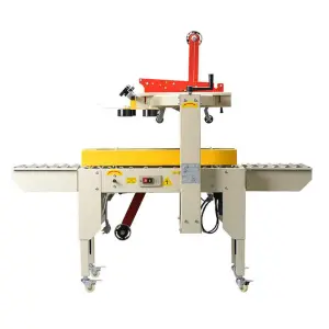 Automatic Carton Erector Top & Bottom Case Sealer Water Activated Tape Tape Carton Box Sealing Machine Box Packing Machine