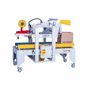 Easy to Operate Top Bottom Adhesive Tape Automatic Box Sealing Carton Taping Machine