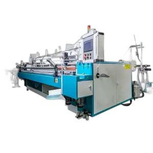 Automatic Toilet Paper Embossed Rewinding Machine Small Toilet Tissue Paper Making Machine